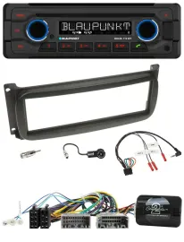 Blaupunkt Lenkrad MP3 CD Bluetooth USB Autoradio für Chrysler Dofge RAM ab 2002