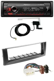 Автомагнитола для Mitsubishi Colt (2004–2008) Pioneer DAB, USB, Bluetooth, MP3