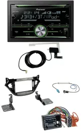 Автомагнитола Pioneer 2DIN, CD, USB, MP3, Bluetooth, DAB для Opel Adam/Corsa E (2017–2019)