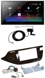 Автомагнитола для Kia Ceed (с 2012) Pioneer 2DIN, DAB, MP3, Bluetooth, USB, глянцевый