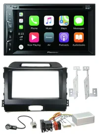 Pioneer Lenkrad USB DVD Bluetooth DAB 2DIN Autoradio für Kia Sportage 3 10-15 Na
