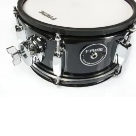 DD-10TT Tom Pad 10"x5" E-Drum Schwarz Sparkle Mesh-Head Sensibler Trigger Stereo