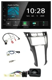 Kenwood Bluetooth Lenkrad DAB USB 2DIN Autoradio für Toyota Yaris 2006-2011