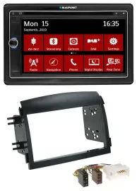 Blaupunkt Bluetooth DAB 2DIN USB DVD MP3 Autoradio für Hyundai Sonata NF 2005-20