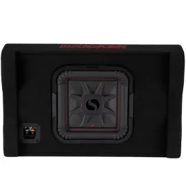 Kicker 49L7TDF102 L7T Series 500W Loaded 10" Dual 2-Ohm Car Subwoofer Enclosure