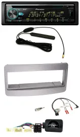 Автомагнитола Pioneer CD/MP3, DAB, USB для Toyota RAV4 2001–2006 темно-серебристый