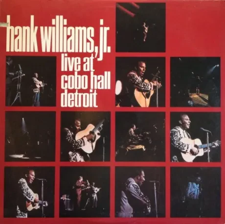 HANK WILLIAMS JR. - Live At Cobo Hall Detroit (LP , Used)