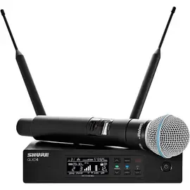 Микрофонная радиосистема Shure QLX-D Digital Wireless System with Beta 58 Microphone Band H50