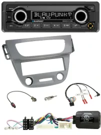 Blaupunkt Bluetooth DAB Lenkrad USB Autoradio für Renault Megane 3 2012-2014 gra