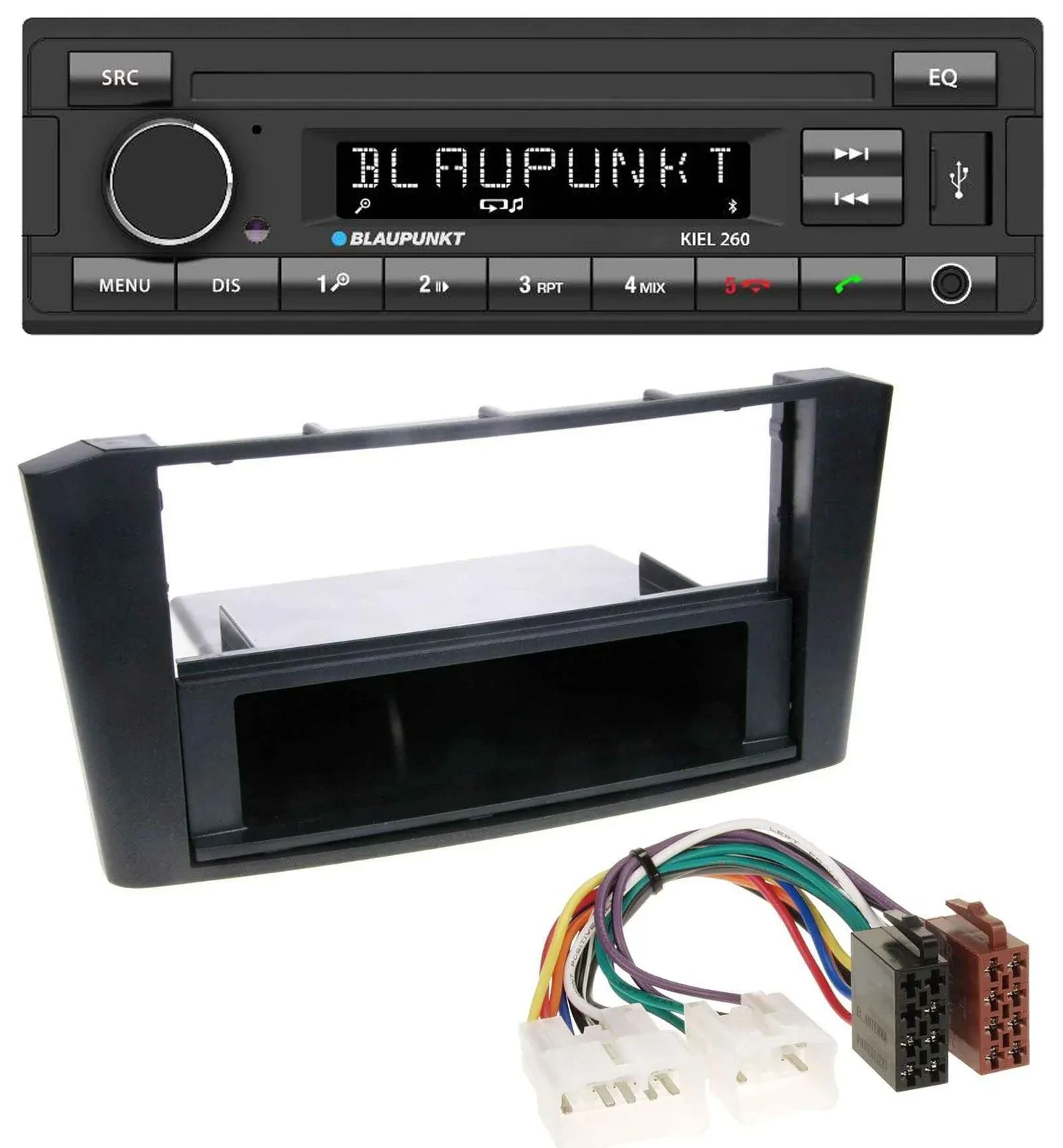 Автомагнитола Blaupunkt для Toyota Avensis T25 (2003–2009), USB, DAB, Bluetooth, MP3