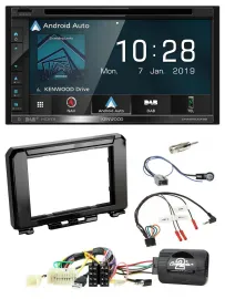 Kenwood DAB TMC USB 2DIN Lenkrad Bluetooth Navigation für Suzuki Jimmny GJ ab 20