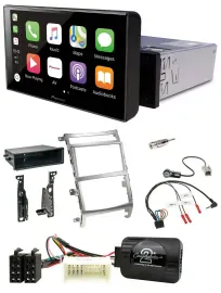 Pioneer Bluetooth Lenkrad DAB USB Autoradio für Hyundai IX55 2009-2012 silber