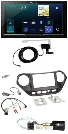 Pioneer 2DIN DAB USB Lenkrad Bluetooth Autoradio für Hyundai i10 ab 2014