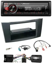 Pioneer MP3 1DIN DAB USB Lenkrad Autoradio für Mercedes CLS E-Klasse 2002-2008 W