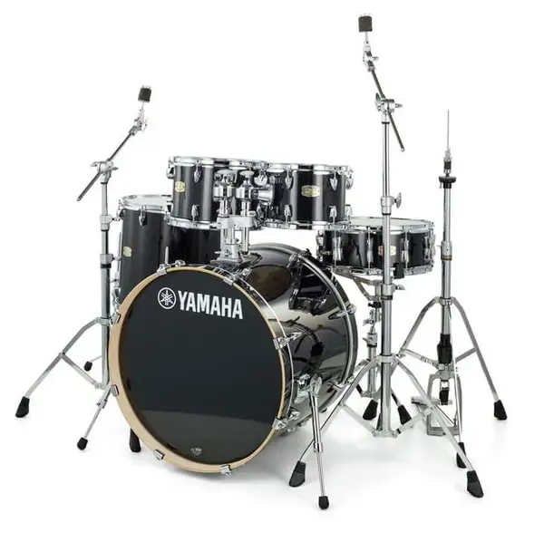 Yamaha SBP2F5RBL  ударная установка из 5 барабанов, цвет Raven Black, без стоек