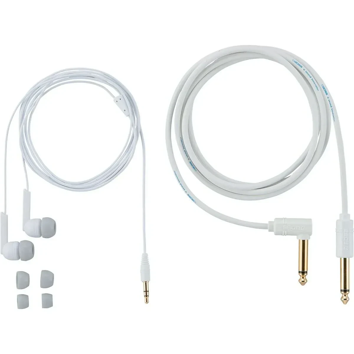 Boss BA-PC15 Accessory Pack for Micro BR Earphone and Guitar Cable Set