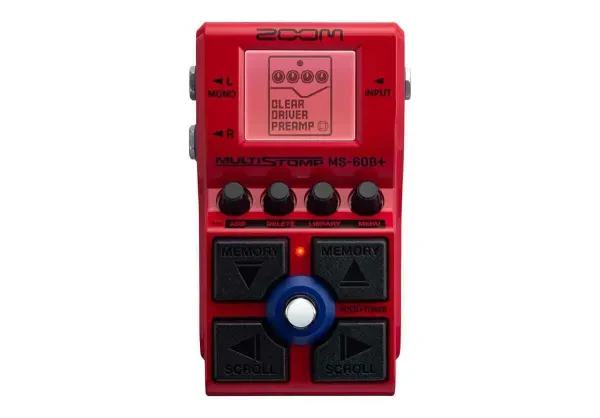 ZOOM MS-60B+ MultiStomp for Bass - педаль эффектов для бас-гитары