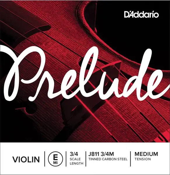 Струна для скрипки D'Addario Prelude J811 3/4M, E