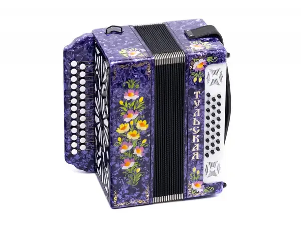 Гармонь Тульская-301М 25х25-III G-21-PR
