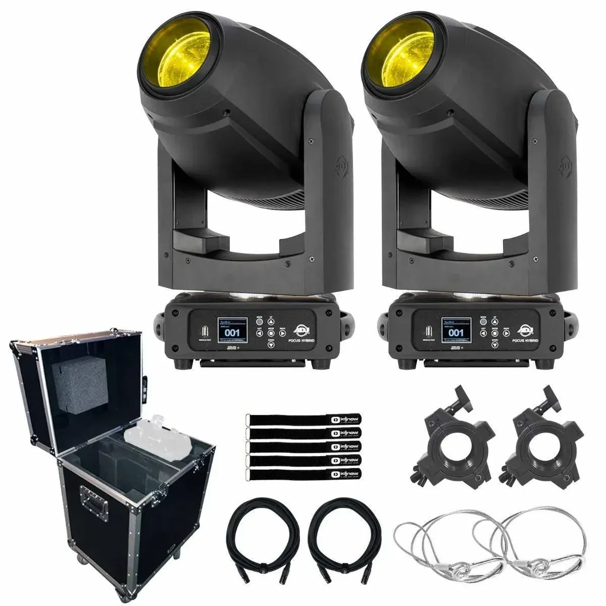 Прибор с полным движением American DJ FOCUS-HYBRID с аксессуарами (пара)