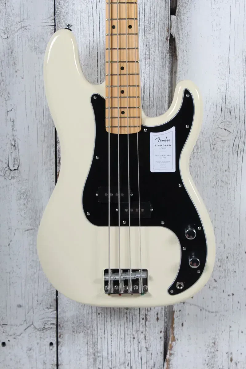 Б/У Бас-гитара Fender Standard Precision Bass 4-String Olympic White