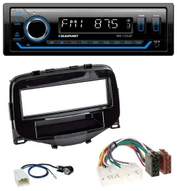 Автомагнитола для Toyota Aygo (2014–2021) Blaupunkt MP3, Bluetooth, USB, AUX