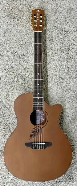 Luna WL CEDAR NYL E  Woodland Cedar Nylon Acoustic-Electric Guitar Natural