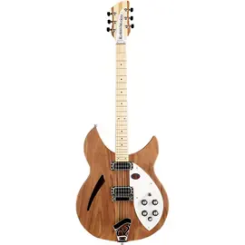 Электрогитара полуакустическая Rickenbacker 330W Semi-Hollow Body Electric Guitar, Walnut w/ Hard Case