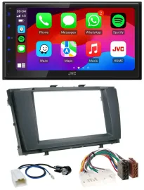 JVC Bluetooth USB MP3 2DIN DAB Autoradio für Toyota Avensis 2009-2015