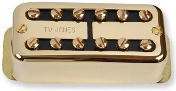 Звукосниматель для электрогитары TV Jones Power'tron Plus Bridge Gold