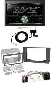 Автомагнитола для Iveco Daily (2006–2014) Pioneer 2-DIN, CD/USB/MP3, Bluetooth, DAB, черная