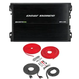 Deaf Bonce MFA 4.180 Machete Series Class D 4-Channel Amplifier with Amp Kit