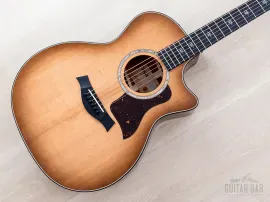 Б/У электроакустическая гитара Taylor 514ce, 2022, эвкалипт (ironbark)/торрефированная ситхинская ель, Shaded Edgeburst, с кейсом