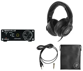 Mackie MC-250 Studio Monitoring Headphones+DAC Headphone Amplifier Amp