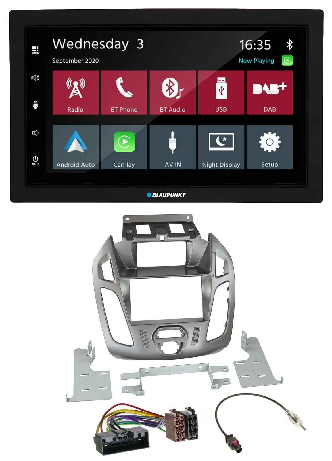 Автомагнитола для Ford Transit (2012–2018) Blaupunkt 2DIN DAB Bluetooth USB MP3
