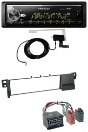 Pioneer Bluetooth DAB USB MP3 Autoradio für BMW 3er E46 (Rundpin, ab 1998)