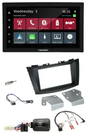 Blaupunkt DAB Bluetooth USB Lenkrad 2DIN Autoradio für Suzuki Swift ab 2011