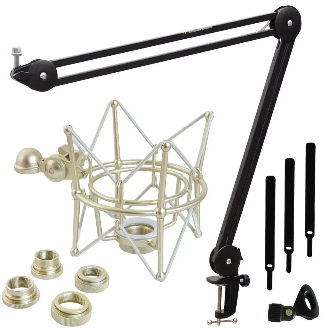 Стойка для микрофона keepdrum MS138 Black с держателем