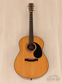 Акустическая гитара Gurian J-M Jumbo Mahogany Vintage Acoustic Guitar Crack-Free USA 1975 w/Case