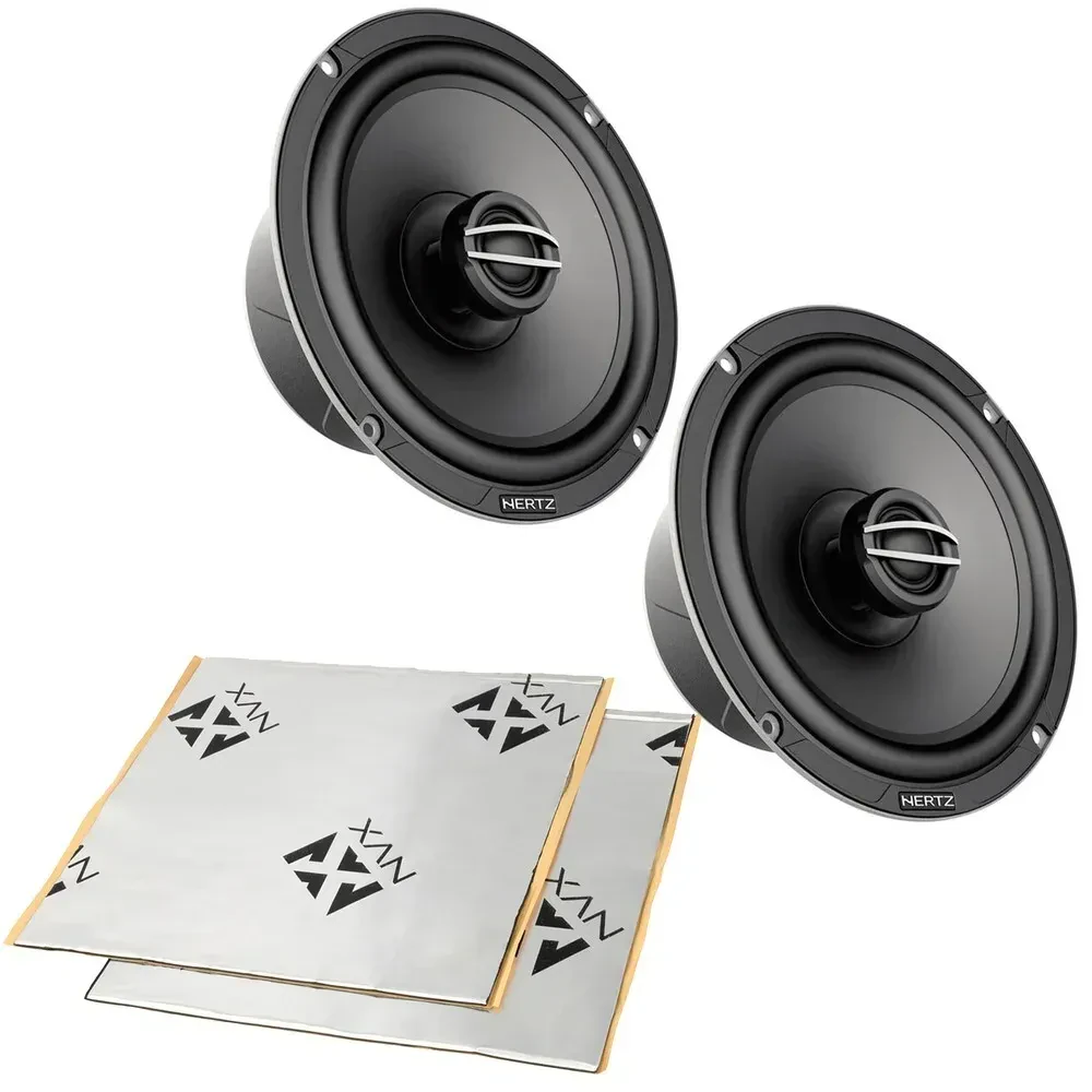 Hertz CX 690 200W RMS 6x9" Coaxial Car Speakers w/ Sound Damping