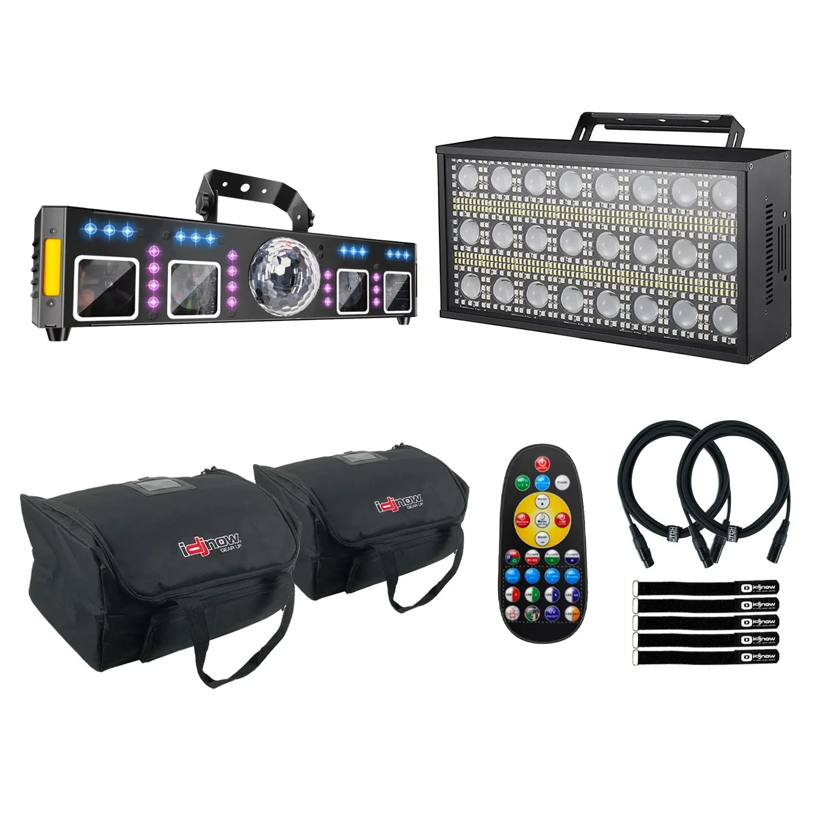 BEAM-JAM Motion Light Bar BEAM-FLASH Strobe Light DMX LED DJ Stage Effect Fix...