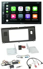 Pioneer DVD 2DIN Lenkrad DAB Bluetooth USB Autoradio für Land Rover Evoque 2011-