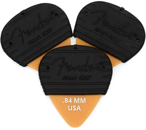 Набор медиаторов Fender Mojo Grip 3 PK Delrin 84, 3шт