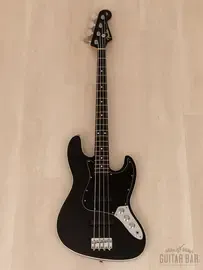 Бас-гитара Fender Aerodyne Jazz Bass Black Japan 2012 w/Dimarzio Model J Pickups