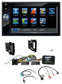 Blaupunkt 2DIN Bluetooth TMC USB Lenkrad SD Navigation für Chrysler Dodge Jeep
