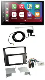 Автомагнитола для Mitsubishi Pajero/Shogun (с 2014) Pioneer 2-DIN, USB, Bluetooth, DAB, MP3