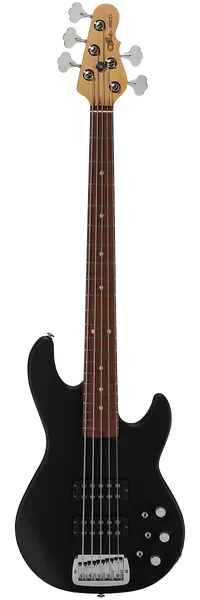 Бас-гитара G&L Fullerton Deluxe L-2500 Jet Black Frost