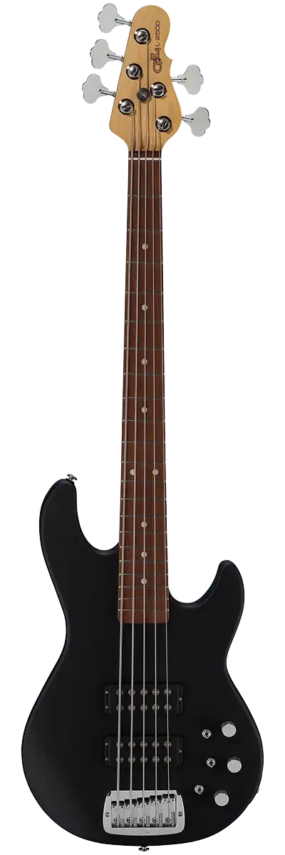 Бас-гитара G&L Fullerton Deluxe L-2500 Jet Black Frost