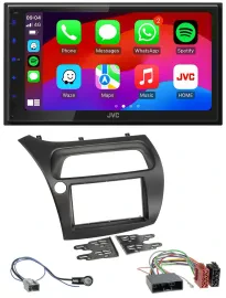 JVC Bluetooth USB MP3 2DIN DAB Autoradio für Honda Civic (2006-2012)