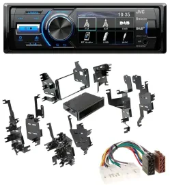 JVC Bluetooth MP3 USB DAB Autoradio für Toyota Tundra / Celica / FJ